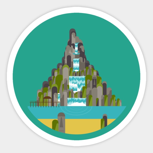 Volcano Bay Sticker by UniversallyDisney